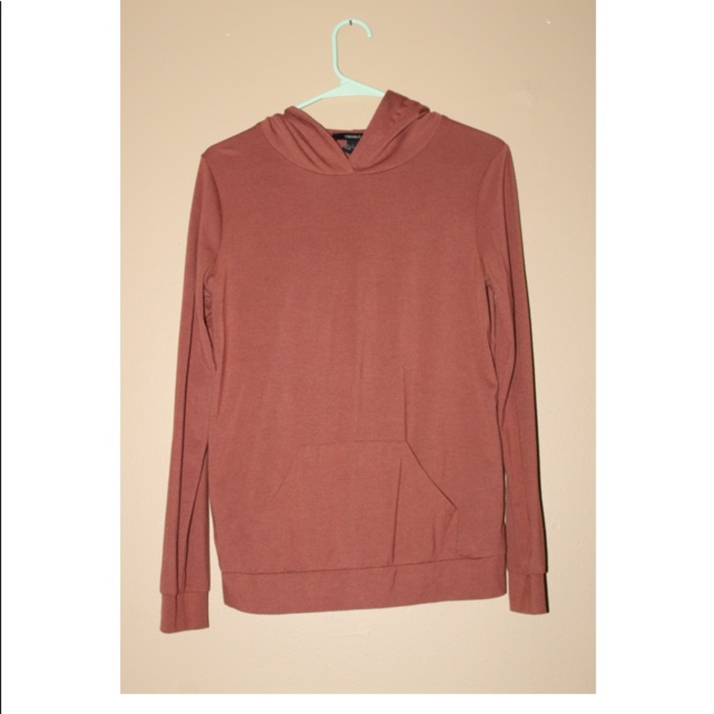 Forever 21 Burnt Orange Hoodie